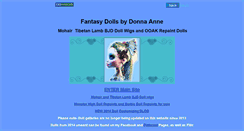 Desktop Screenshot of fantasydollsbyd.com